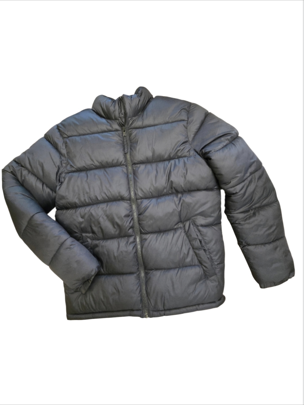 NWOT - Old Navy Men's Black Quilted Puffer Jacket Coat Sz S